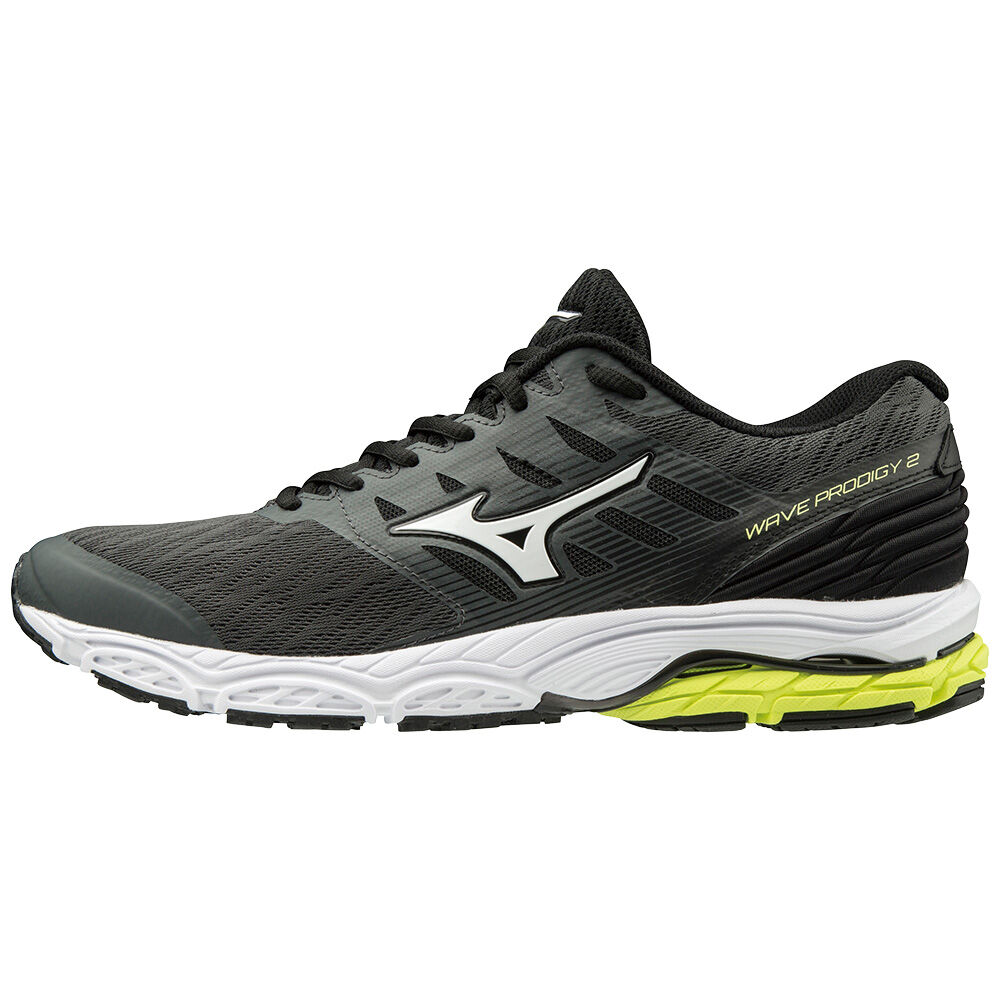 Mizuno Men's WAVE PRODIGY 2 Running Shoes Black/White (J1GC181044-ZGT)